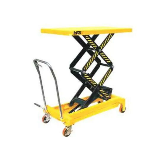 Galvanized Steel Mobile Scissor Table