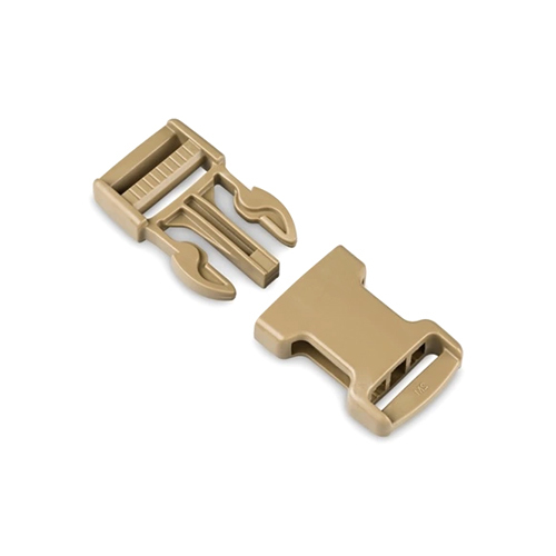 Tri-glide Slide Release Plastic Buckle