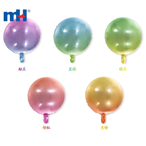 Gradient Rainbow Shaped Foil Balloon