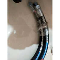 काले सर्पिल हाइड्रोलिक नली पाइप्स