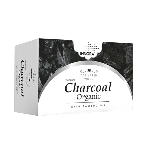 100G Innora Activated Wood Premium Charcoal Organic Soap Easy To Use