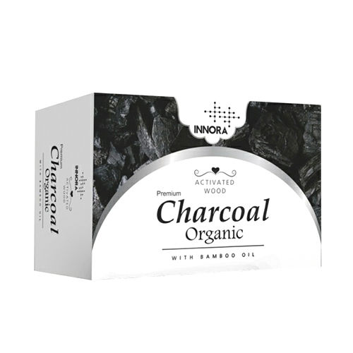 100g Innora Activated Wood Premium Charcoal Organic Soap