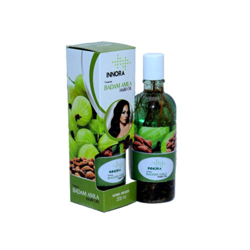 200ml Badam Amla Herbal Infused Hair Oil