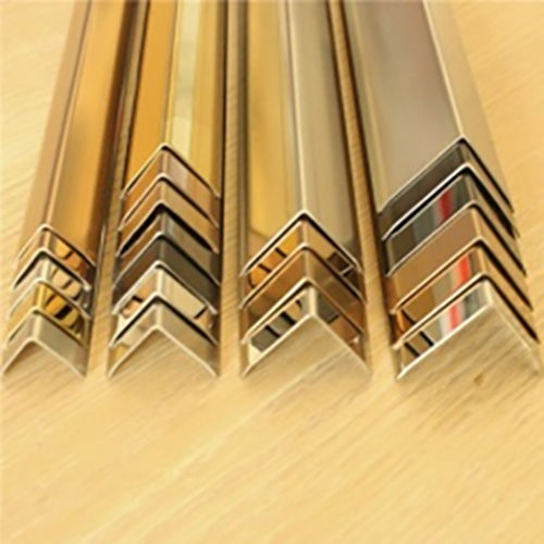 PVD Coated Stainless Steel L Angle Channel Profile