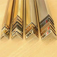Pvd Coated Stainless Steel L Angle Channel Profile Grade: First Class