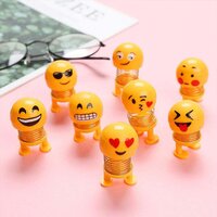 Emoji Shake Car Dashboard Doll Dance for Car interior Decoration With LED Light (4714)