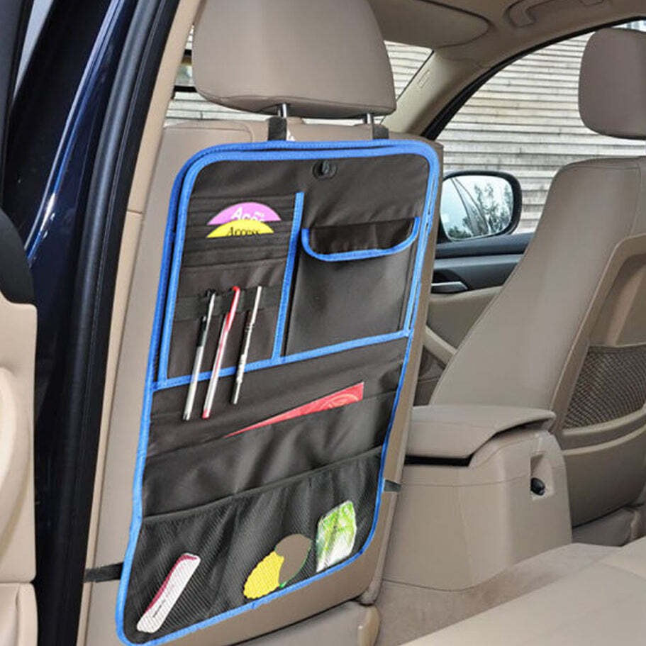 Car Back Seat Organiser used in all types of cars with their car seats to cover them easily. (6302)