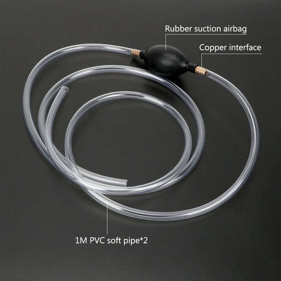 Fuel Transfer Pump Kit. Flow Hand Pump Portable Manual Car Fuel Transfer Pump for Petrol Diesel Oil Liquid Water Fish Tank. (9805)