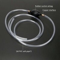 Fuel Transfer Pump Kit. Flow Hand Pump Portable Manual Car Fuel Transfer Pump for Petrol Diesel Oil Liquid Water Fish Tank. (9805)