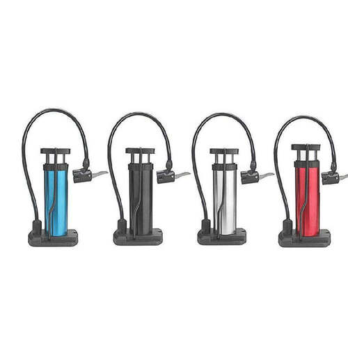 Multi / Assorted Portable Mini Foot Pump For Bicycle Bike And Car (0485)