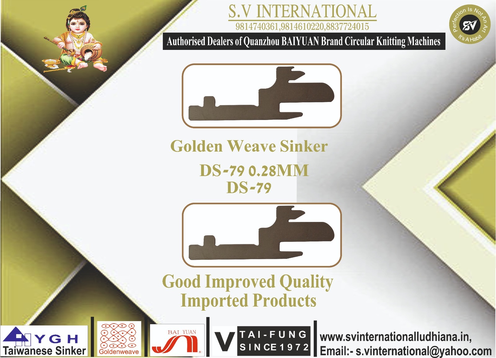 DS-79 0.28MM - Golden Weave Sinker