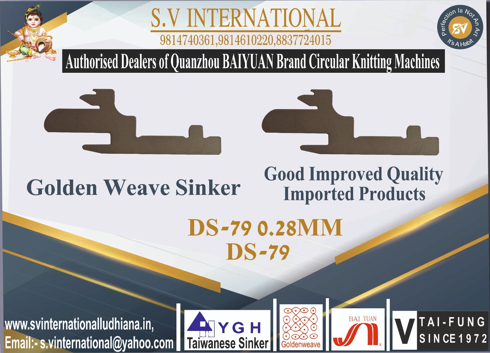 DS-79 0.28MM - Golden Weave Sinker