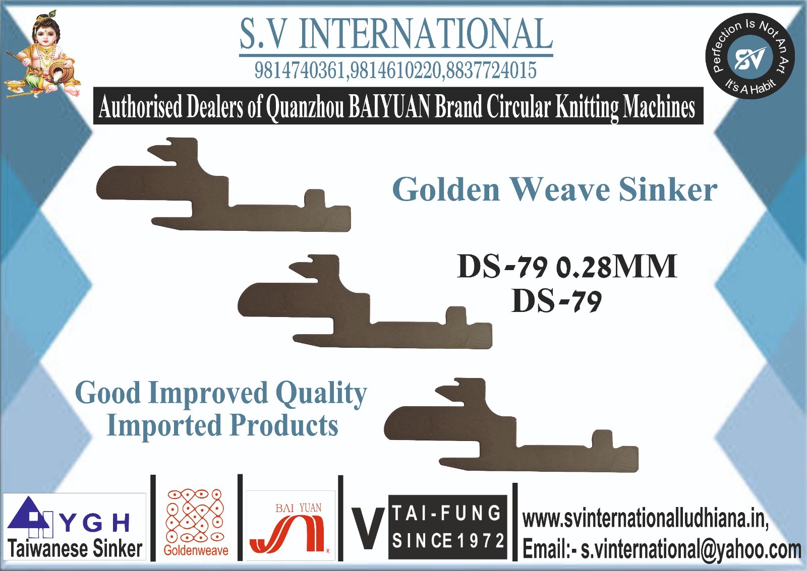 DS-79 0.28MM - Golden Weave Sinker