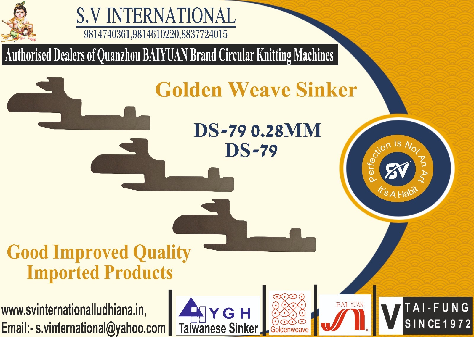 DS-79 0.28MM - Golden Weave Sinker