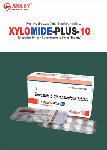 Tablet Torsemide 10mg + Spironolactone 50mg