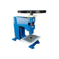 Blue Mild Steel Hand Press Machine