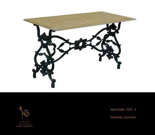 Cast Iron Table - CICT-3