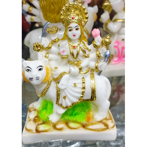 God Mata Durga Marble Statue