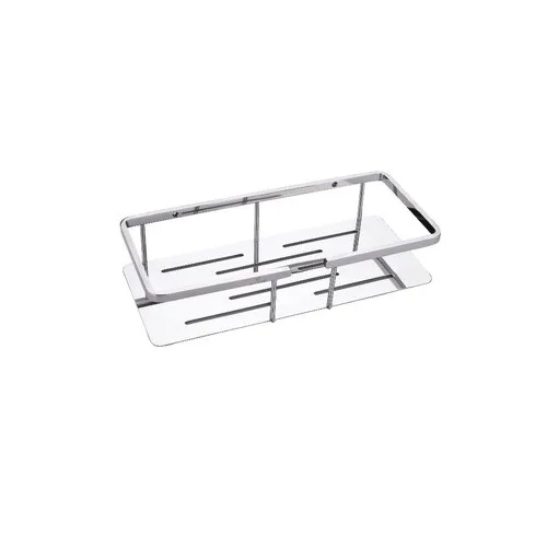 Silver Bathroom Shelf