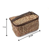 Portable Makeup Bag widely used by women s for storing their makeup equipment s and all while travelling and moving (6065)