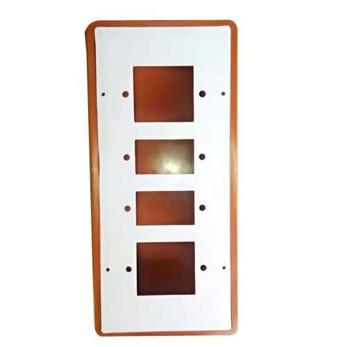 Pvc 4 Slots Modular Switch Box Application: Electric Fitting