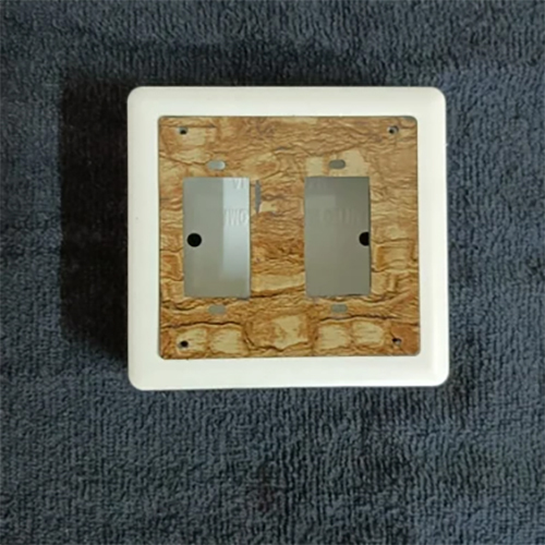 White Pvc Square Switch Box