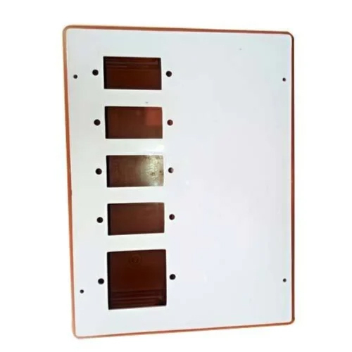 Orange And White 8 Way Electrical Boxes