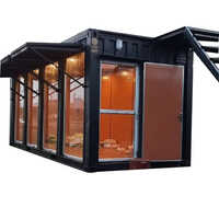Steel Portable Container Home External Dimension: 20x10feet