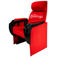 Auditorium Multiplex Premium Chair - Color: Red