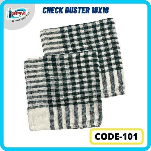 check duster cloth 18x18