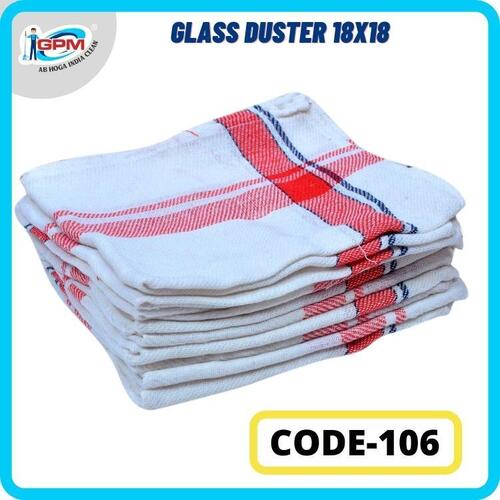 glass duster cloth 18x18