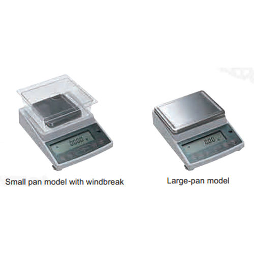 Top Loading Balances - Steel Material, 100x100mm Pan Size, 220g Capacity | Laboratory Balance, External Calibration