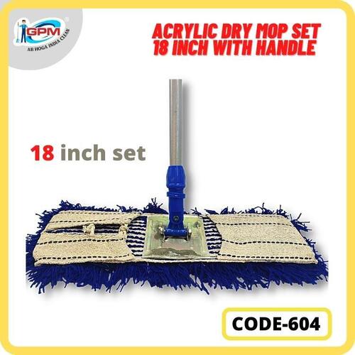 Acrylic fix dry mop set 18 inch