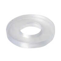 Pvc Connection Washer - Pvc, 2mm Thickness, Round Shape, White Color | High Standard, Watertight Seal For Plumbing, Commercial & Domestic Use