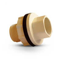 Cpvc Tank Nipple - 1 Inch Outer Diameter, Off White Round Pvc Nipple | Durable, Lightweight Design