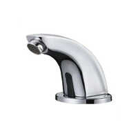Automatic Sensor Tap - Stainless Steel, Glossy Silver Finish | Rectangular Design With Advanced Sensor Technology
