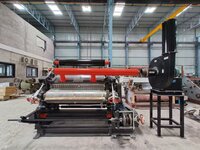 12.5 Hp Fingerless Paper Corrugating Machine - Color: Gray