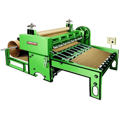 Green Gear Type Corrugated Sheet Cutter Machine