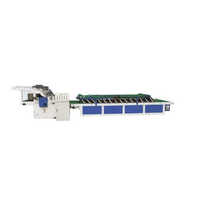 Semi Automatic Flute Laminator - 220-440 Voltage, Blue Color | Fully Automatic Operation For Enhanced Efficiency