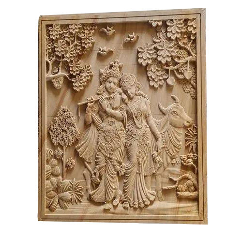 Radha Krishna Wall Panel