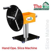 Hand Operated Potato Slicing Machine - Automatic Grade: Semi Automatic