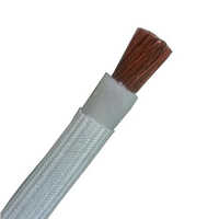 Fibreglass Insulated Cables - Fibreglass Material, Different Size, White Color | Rated Voltage 220-440 Volt For Industrial Usage