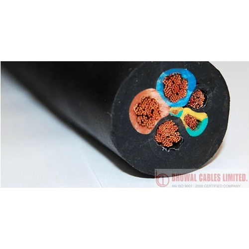 Black Composite Rubber Cables