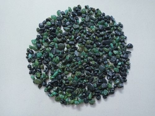 Color Dark Green Gravels Resin Bound Natural Gravel Epoxy Coating Pebbles For Swimming Pool And Water Filteration Tritment Solid Surface