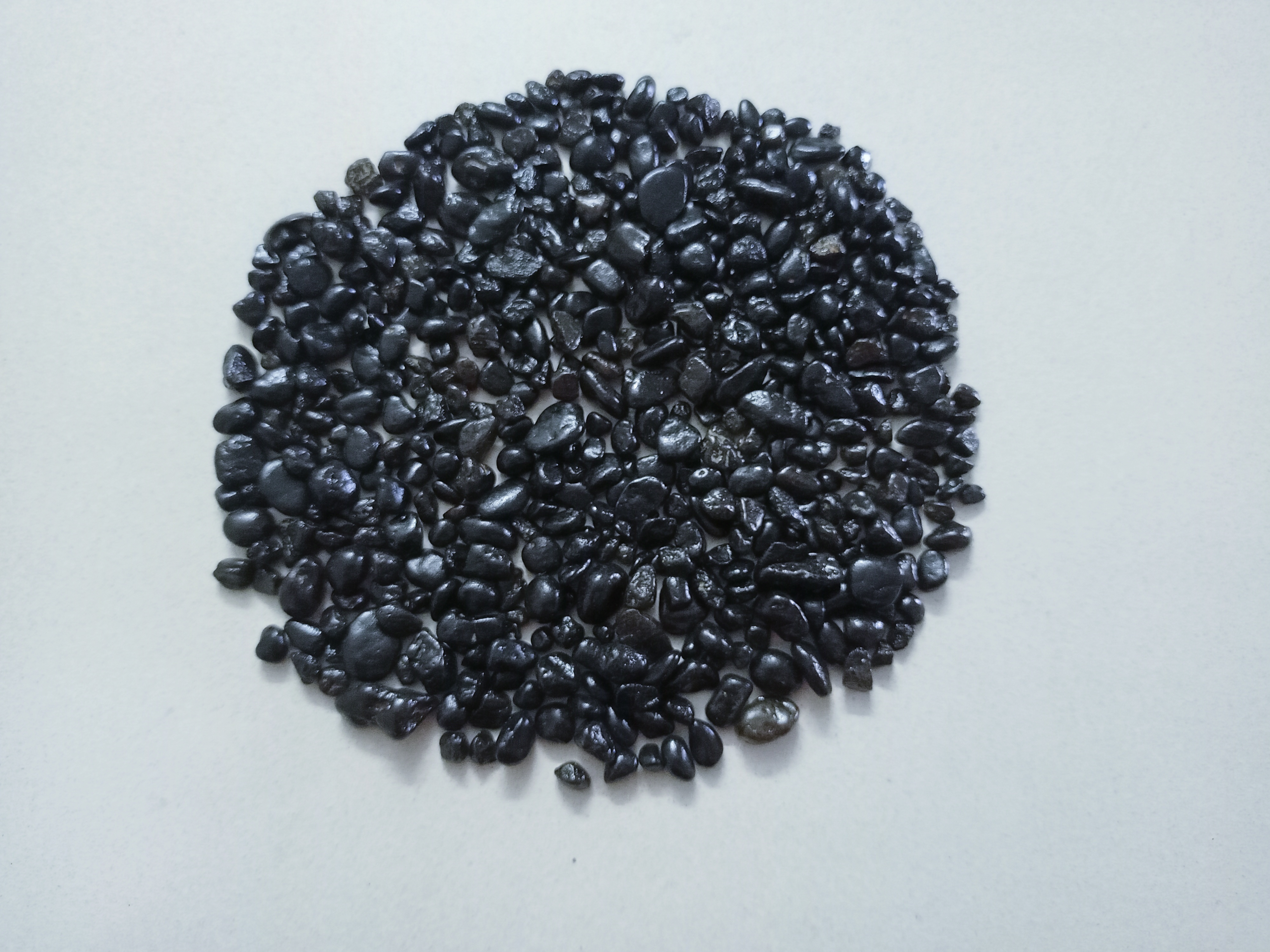 Color dark green GRAVELS Resin bound natural gravel epoxy coating pebbles for swimming pool and water filteration tritment