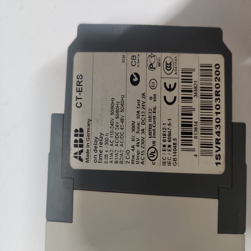 ABB CT-ERS 1SVR430103R020 ON DELAY TIME RELAY