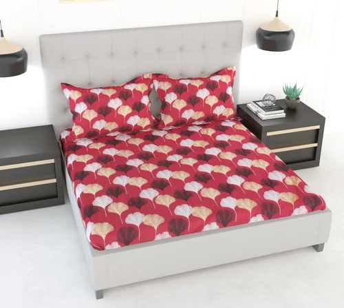 Cotton Printed Double Bed Sheet