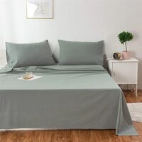 Cotton Rich Dyed Double Bedsheet