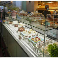 Cake Pastry And Desserts Displayed - Color: White