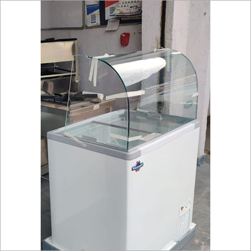 Glass Ice Cream Display Counter